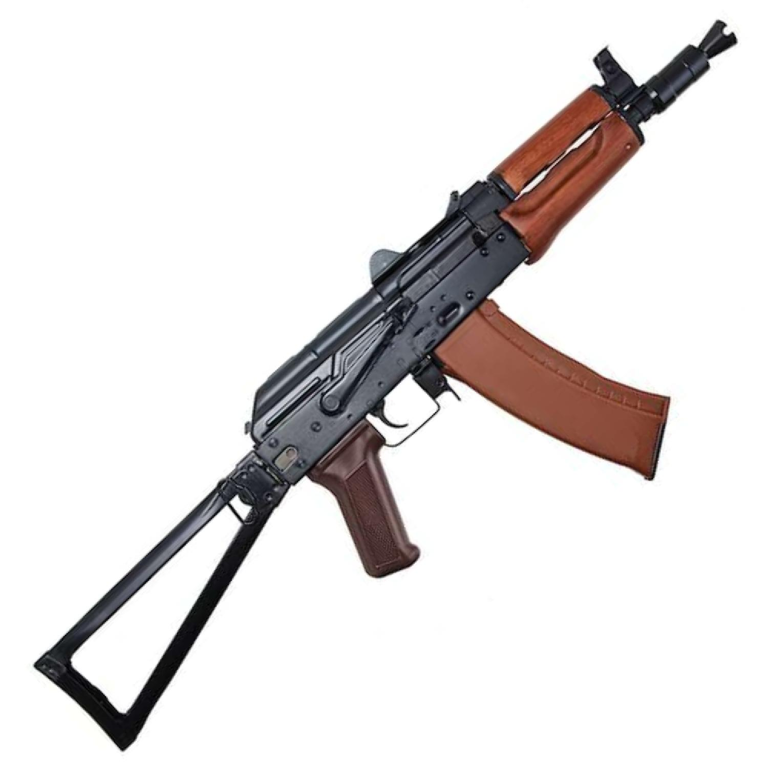 EL Airsoft AKS74UN Gerçek Ağaç Full Metal Airsoft AEG EL-A104S
