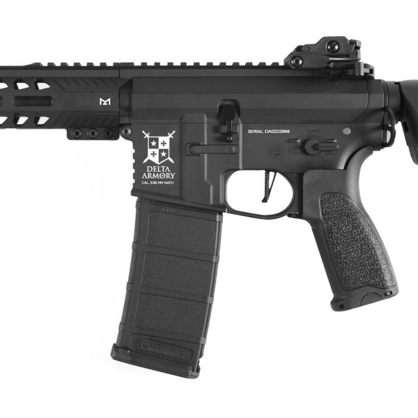 Delta Armory AR15 13inch MLOK ALPHA PIL SARJ SET Airsoft Tüfek / Siyah DA-A15