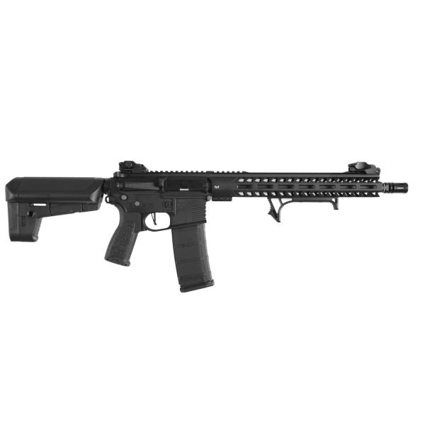 Delta Armory AR15 13'' M-Lok ALPHA Siyah AEG Airsoft Tüfek / Pil Şarj Setli