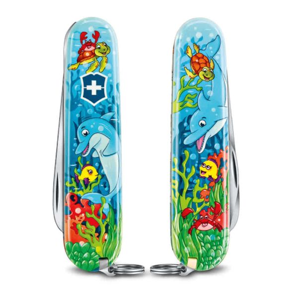 ​Victorinox 0.2373.E1 My First Victorinox Yunus Desenli Çakı ve Boyama Kitabı