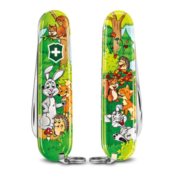 ​Victorinox 0.2373.E2 My First Victorinox Tavşan Desenli Çakı ve Boyama Kitabı