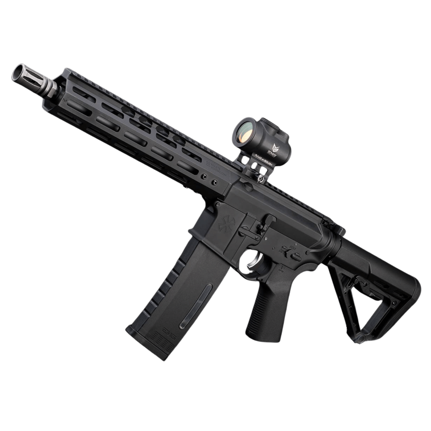 EMG Noveske Chainsaw EDGE II NSR BLACK Gen4 10'' RIS Kestrel-V2 VizMix HopUp Airsoft Tüfek