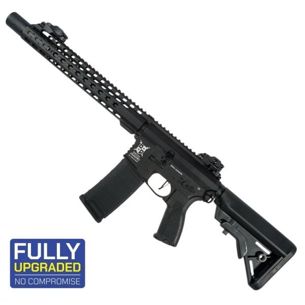 Delta Armory Airsoft AR15 SilentOps DMR ALPHA ETU Tüfek Siyah