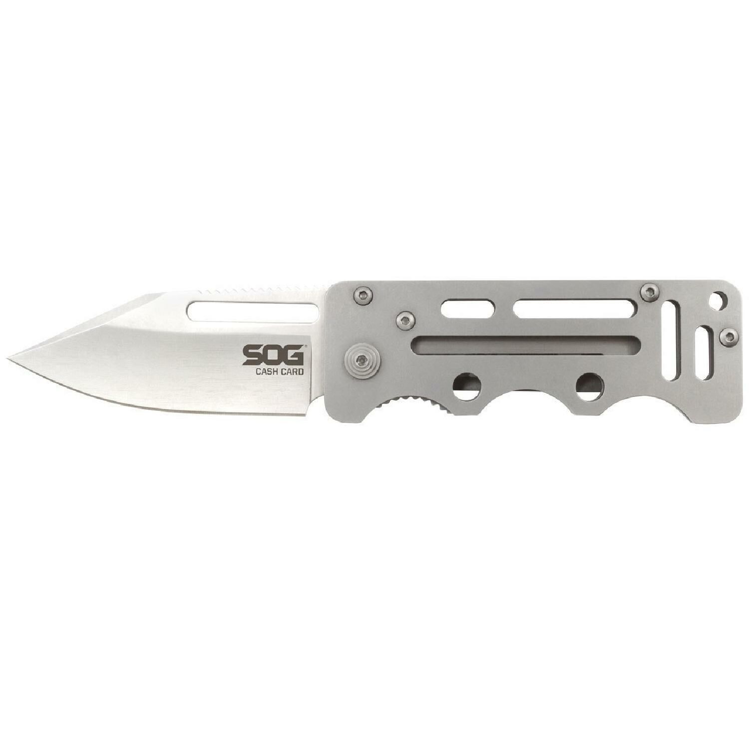 SOG EZ1 Cash Card Knife-Trap Klipsli Çakı
