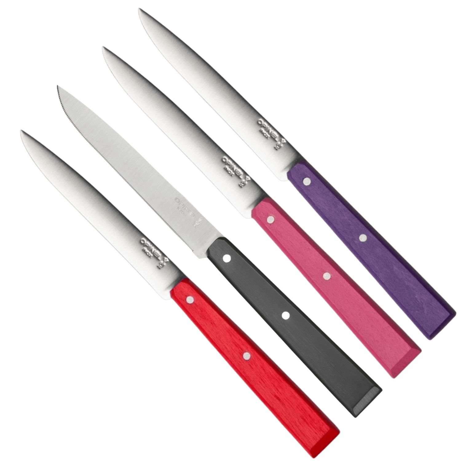 Opinel Sofra Bıçağı 001584 Paslanmaz Çelik Günlük Kullanım Bıçağı KIRMIZI