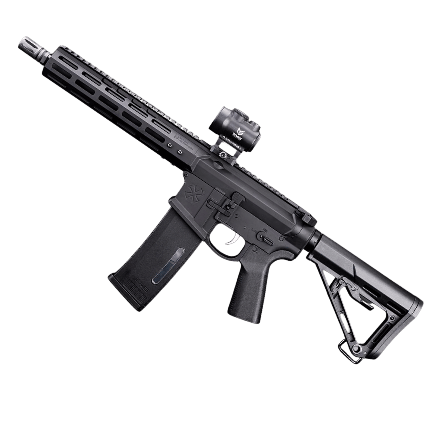 EMG Daniel Defense DDM4 V7P AEG Airsoft Tüfek Artemis Gearbox & EShooter Kestrel v2 ETU