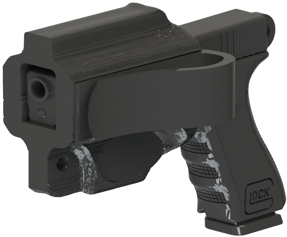 Bugavation Holsterli Glock Anahtarlık