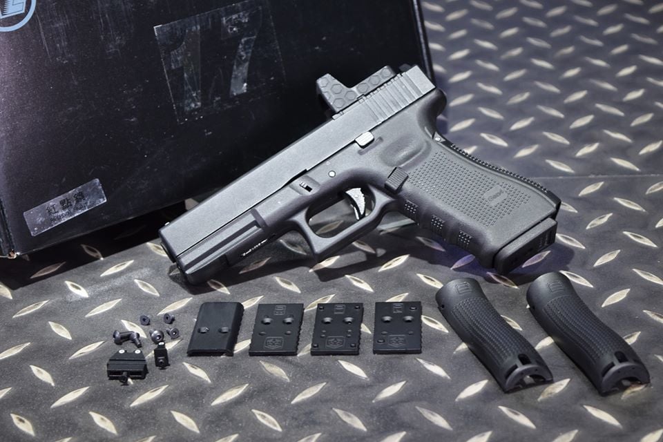 WE G17 GEN4 MOS RED-DOT AYAKLI GBB Airsoft Tabanca
