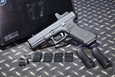 WE G17 GEN4 MOS RED-DOT AYAKLI GBB Airsoft Tabanca
