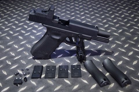 WE G17 GEN4 MOS RED-DOT AYAKLI GBB Airsoft Tabanca