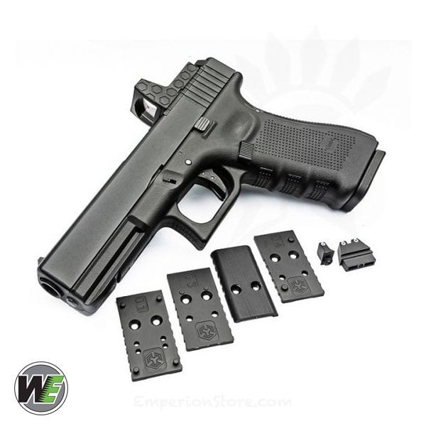 WE G17 GEN4 MOS RED-DOT AYAKLI GBB Airsoft Tabanca