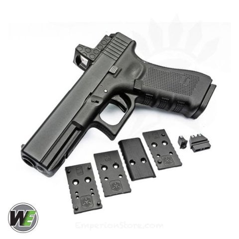 WE G17 GEN4 MOS RED-DOT AYAKLI GBB Airsoft Tabanca