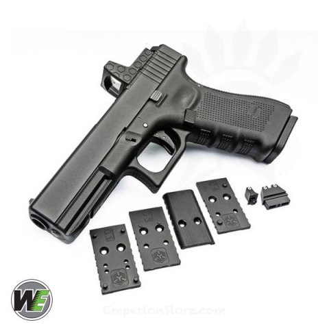 WE G17 GEN4 MOS RED-DOT AYAKLI GBB Airsoft Tabanca
