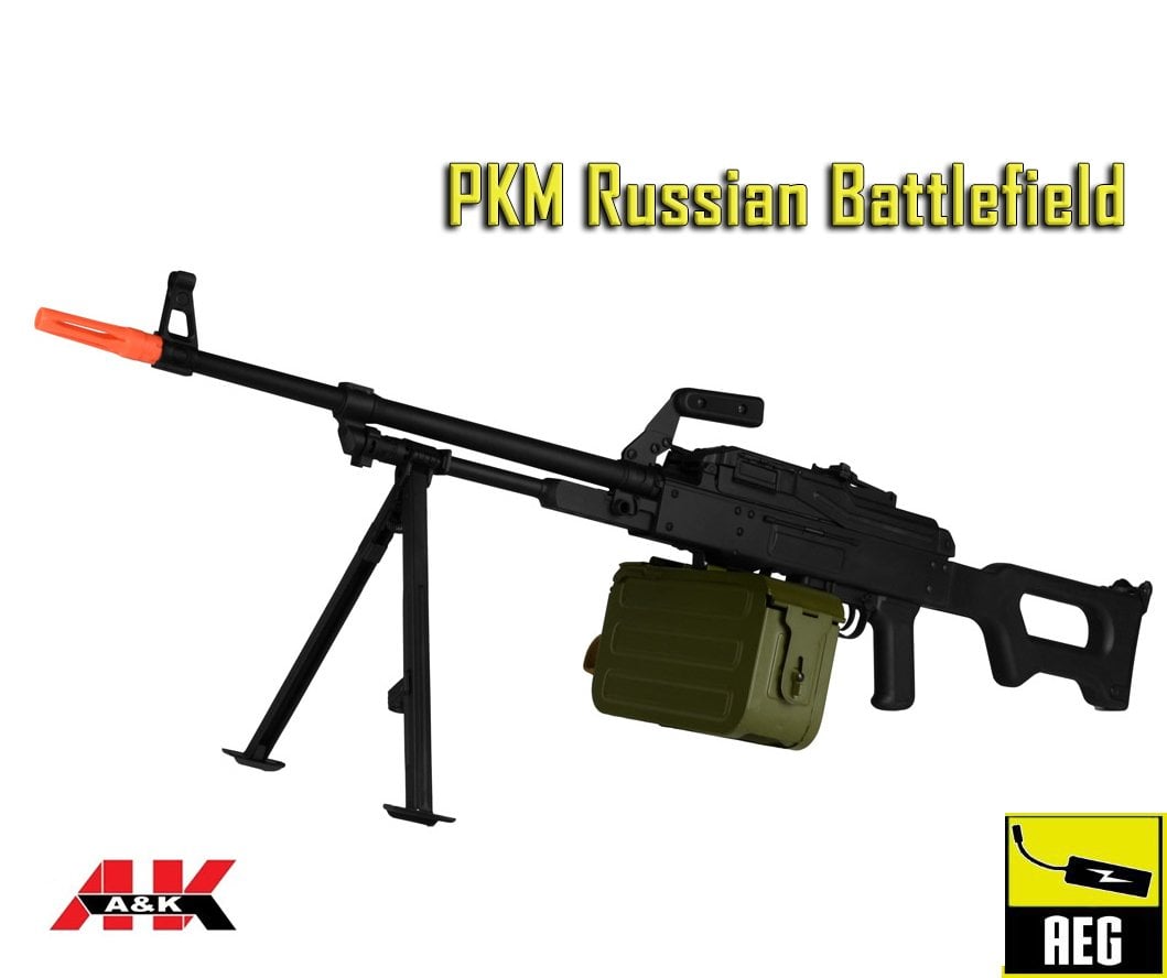 PKM Russian Battlefield Airsoft Makineli Tüfek