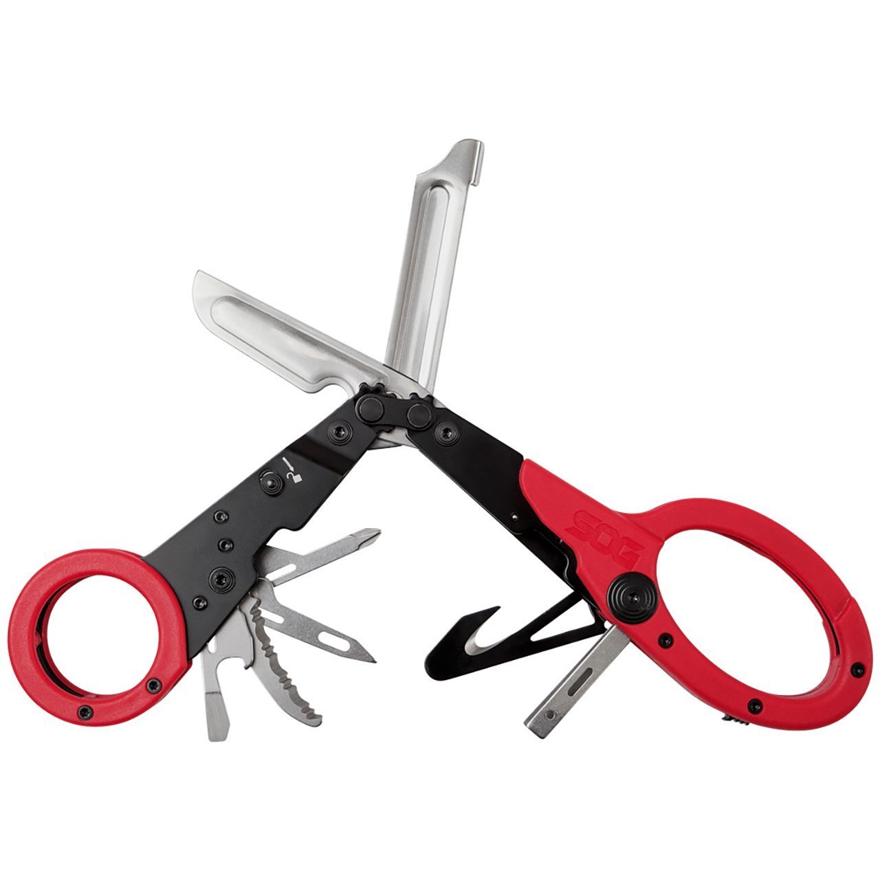 SOG Parashears Çok Amaçlı Makas - Kırmızı