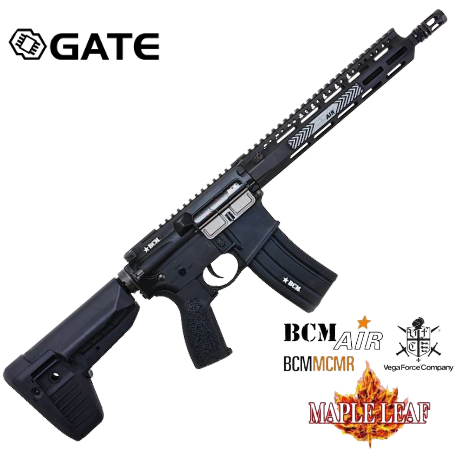 VFC BCM MCMR M4 11.5'' CQB GATE MapleLeaf Upgraded AEG Airsoft Tüfek